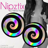 HOLOGRAPHIC BLACK SPIRAL